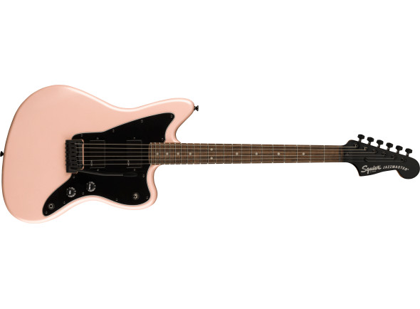 Fender  Contemporary Active Jazzmaster HH Laurel Fingerboard Black Pickguard Shell Pink Pearl